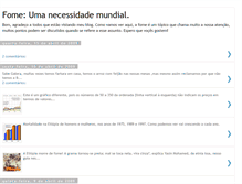 Tablet Screenshot of fomeealimento.blogspot.com