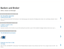 Tablet Screenshot of bankenundbroker.blogspot.com