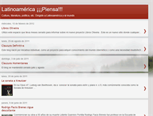 Tablet Screenshot of latinoenviasdedesarrollo.blogspot.com