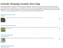 Tablet Screenshot of icelandicsheepdogtopshowdogs.blogspot.com