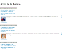 Tablet Screenshot of amosdelajusticia.blogspot.com