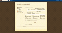 Desktop Screenshot of muscleworshipdvd.blogspot.com