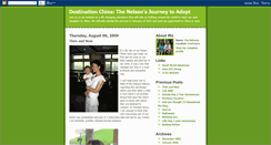 Desktop Screenshot of nelsonsjourneytochina.blogspot.com