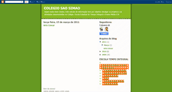 Desktop Screenshot of colegioestadualdesaosimao.blogspot.com