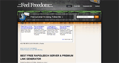 Desktop Screenshot of freedomserver.blogspot.com