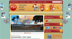 Desktop Screenshot of massimosporthawaii.blogspot.com