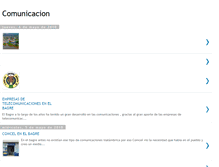 Tablet Screenshot of comunicacion-bagre.blogspot.com