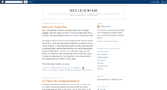 Desktop Screenshot of decisionismblog.blogspot.com