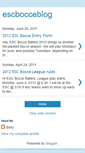 Mobile Screenshot of escbocceblog.blogspot.com
