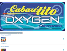 Tablet Screenshot of cabaretitooxygen.blogspot.com
