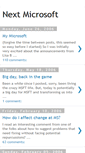 Mobile Screenshot of nextmsft.blogspot.com