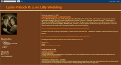 Desktop Screenshot of prisock-lillywedding.blogspot.com