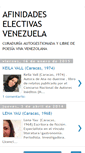 Mobile Screenshot of afinidadeselectivasven.blogspot.com
