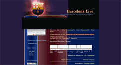 Desktop Screenshot of fcbarcelonavideoclips.blogspot.com