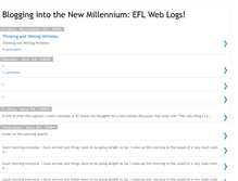 Tablet Screenshot of blogging-into-the-new-millennium.blogspot.com