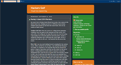 Desktop Screenshot of hackers-golf.blogspot.com