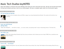 Tablet Screenshot of musictechstudiosnotes.blogspot.com