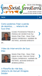 Mobile Screenshot of forosocialdeferrolterra.blogspot.com