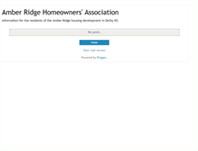 Tablet Screenshot of amberridge.blogspot.com