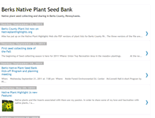 Tablet Screenshot of nativeseedbank.blogspot.com