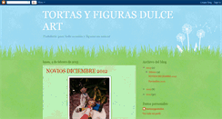 Desktop Screenshot of dulceartpasteleria.blogspot.com