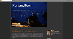Desktop Screenshot of portlandtown.blogspot.com