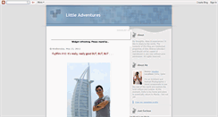 Desktop Screenshot of little-adventures.blogspot.com