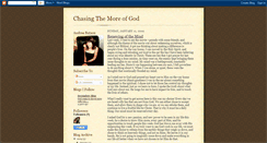 Desktop Screenshot of chasingthemore.blogspot.com