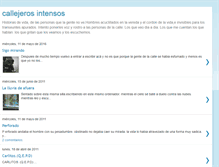 Tablet Screenshot of callejerosintensos.blogspot.com