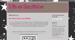 Desktop Screenshot of lifeaskandistar.blogspot.com