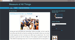 Desktop Screenshot of ameasureofthings.blogspot.com