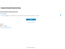 Tablet Screenshot of mommies2mommies.blogspot.com