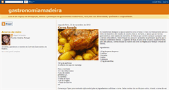 Desktop Screenshot of gastronomiamadeira.blogspot.com