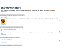 Tablet Screenshot of gastronomiamadeira.blogspot.com