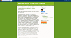 Desktop Screenshot of laboratoriosdecalidaddeagua.blogspot.com