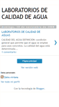 Mobile Screenshot of laboratoriosdecalidaddeagua.blogspot.com