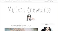 Desktop Screenshot of modernsnowwhite.blogspot.com