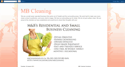 Desktop Screenshot of mbcleaning.blogspot.com