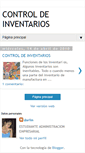 Mobile Screenshot of controldeinventario.blogspot.com