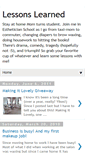 Mobile Screenshot of amanda-lessonslearned.blogspot.com