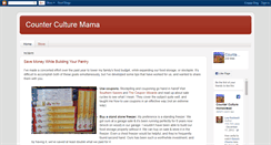 Desktop Screenshot of counterculturemama.blogspot.com