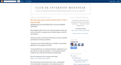 Desktop Screenshot of clubmonystar.blogspot.com