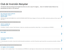 Tablet Screenshot of clubmonystar.blogspot.com