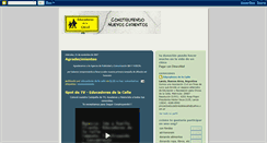 Desktop Screenshot of educadoresdelacalle.blogspot.com