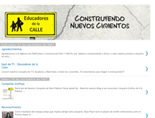 Tablet Screenshot of educadoresdelacalle.blogspot.com