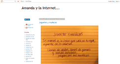 Desktop Screenshot of amandarinablog.blogspot.com