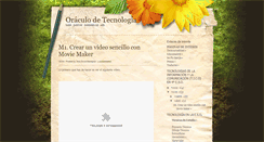 Desktop Screenshot of oraculotecnologia.blogspot.com