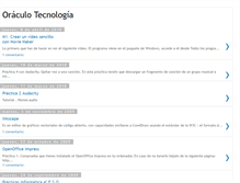 Tablet Screenshot of oraculotecnologia.blogspot.com