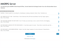 Tablet Screenshot of mmorpgserver.blogspot.com