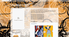 Desktop Screenshot of comunidadecvm.blogspot.com